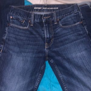 Old Navy Dark Wash Jeans, Size 28x30, Style Boot Cut